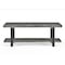 Alaterre Furniture Pomona 48" Metal and Wood Wall Coat Hook with Bench, Slate Gray AMBA0324SG - alternate 5